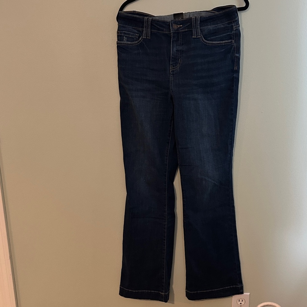 Women's Dark Blue Bootcut Jeans